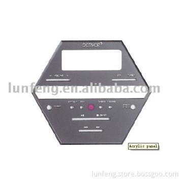 Custom PET Graphic Overlay for Machine Control Panel